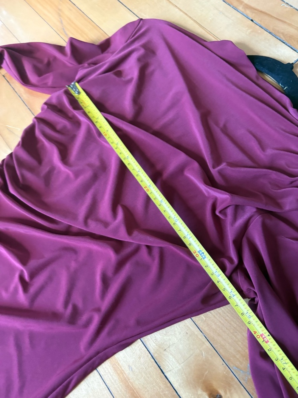 Aritzia Wilfred Sz S Fernanda Raspberry Long Sleeves Midi Dress - Picture 9 of 13